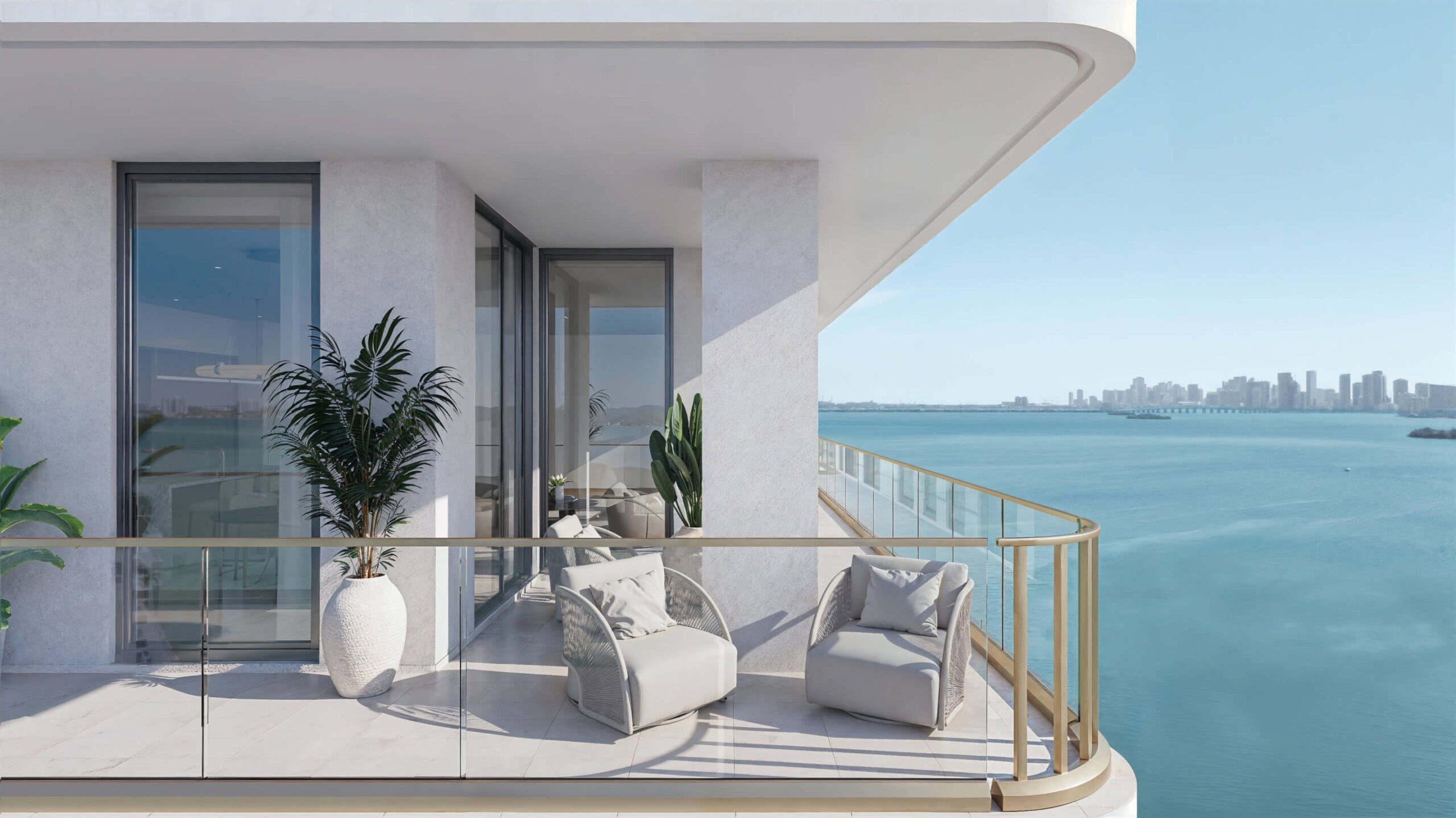 Tula Residences balcony view.